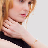 Princess Cut CZ Bangle