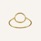 Dainty Open Circle Ring