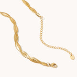 Twisted Snake Chain Necklace