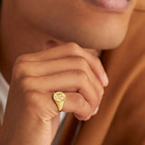 Guardian Angel Signet Ring