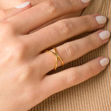 Criss Cross Ring