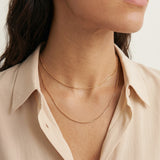 Silk Box Chain Necklace