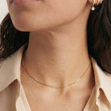 Silk Box Chain Necklace