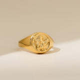 Angel Signet Ring