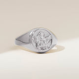 Guardian Angel Signet Ring