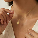 Virgin Mary Charm Necklace