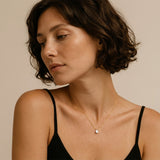 Pear Drop Solitaire Necklace