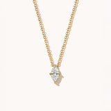 Marquise Solitaire Necklace