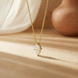 Marquise Solitaire Necklace
