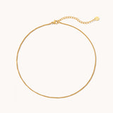 Dainty Box Chain Necklace