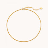 Ultra Dainty Snake Chain Necklace