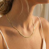 Dainty Snake Chain Necklace