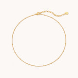 Dainty Beaded Chain Necklace