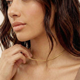 Round Snake Chain Necklace