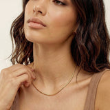 Round Snake Chain Necklace