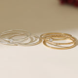 Dainty Stacking Ring Set