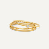 Dainty Stacking Ring Set