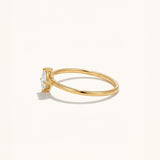 Dainty Marquise Solitaire Ring