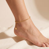 Round Snake Chain Anklet