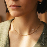 Round Snake Chain Necklace