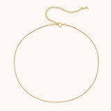 Silk Box Chain Necklace