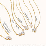 Marquise Solitaire Necklace