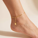 Ultra Dainty Snake Chain Anklet