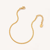 Ultra Dainty Snake Chain Anklet