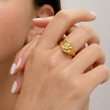 Angel Signet Ring