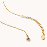 Round & Pear Duo Necklace