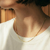 Ultra Dainty Snake Chain Necklace