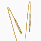 Minimal Threader Earrings (Gold)