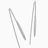 Minimal Threader Earrings (Silver)