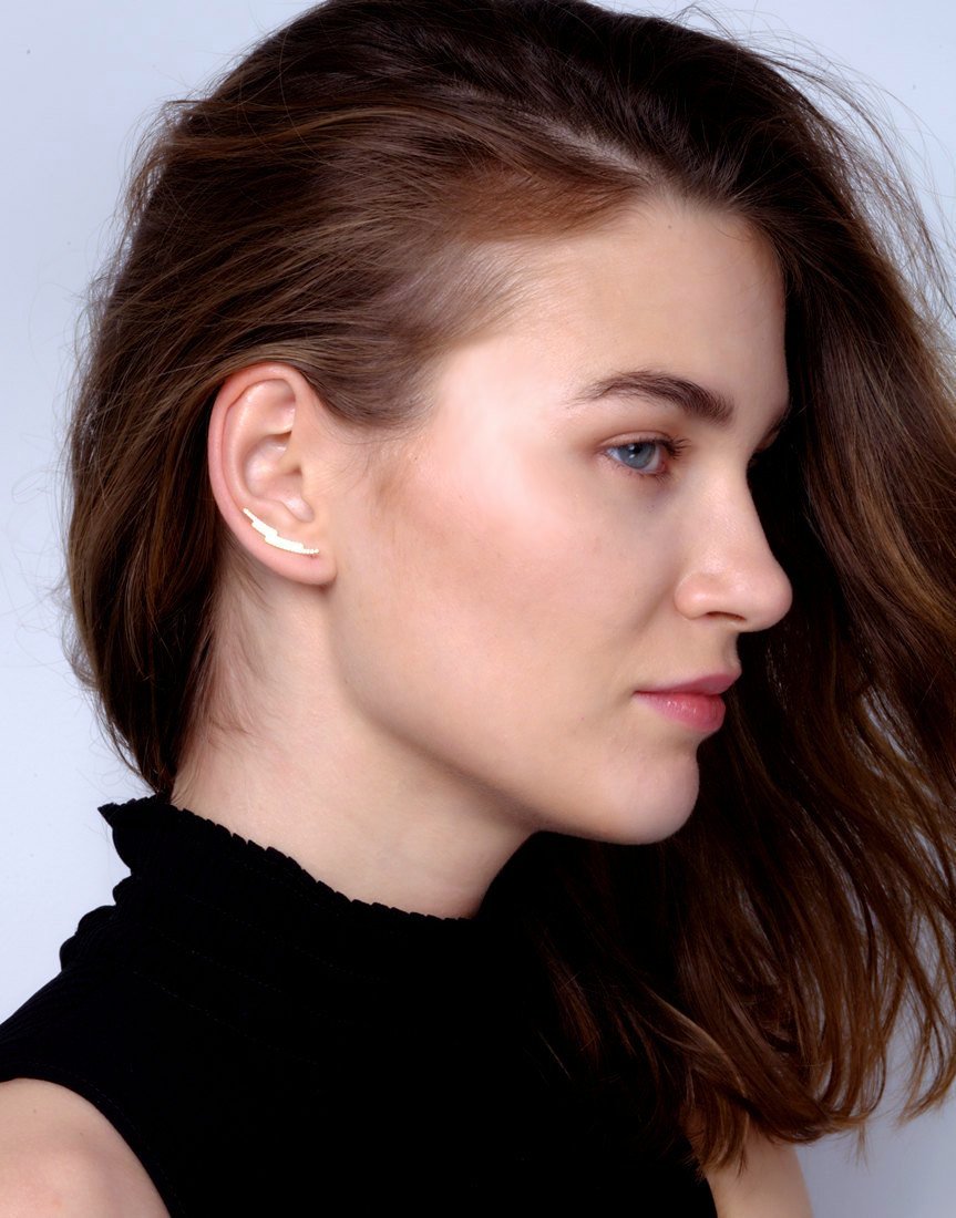 Chain Drop Ear Crawlers_Model2_Benique