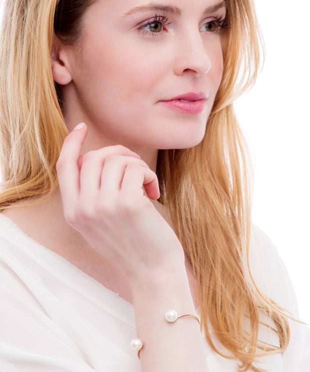 Lost Dream Pearl Cuff (Rose Gold)_Model_Benique