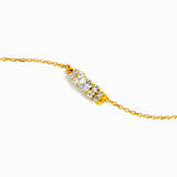 Vintage Crystal Bar Bracelet