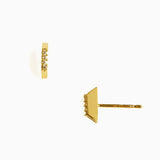 Cara Minimalist Stud Earrings=