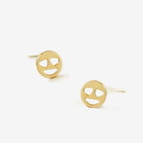 Heart Eyes Emoji Studs