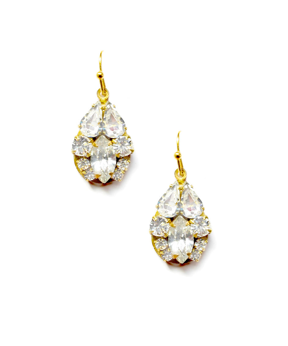 Vintage Statement Drop Earrings
