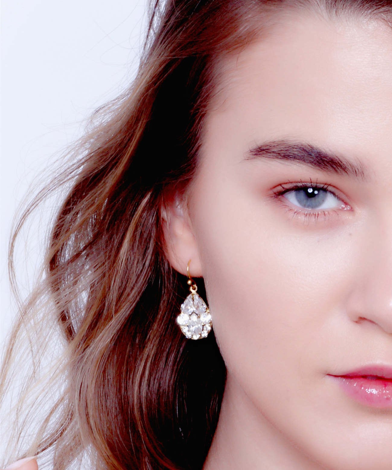 Vintage Statement Drop Earrings-2