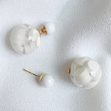 Double Pearl Ear Jacket