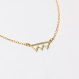 Mini Bite Cutout Necklace