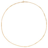 Silk Box Chain Necklace