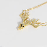 Starlight Stag Necklace
