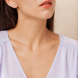 Tiny Single Pearl Choker