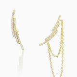 Chain Drop Ear Crawlers