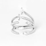 Vega Cuff Ring | Silver
