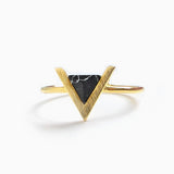 Delta Onyx Open Ring