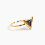 Delta Onyx Open Ring