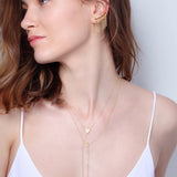 Tri-Bar Lariat Y Necklace